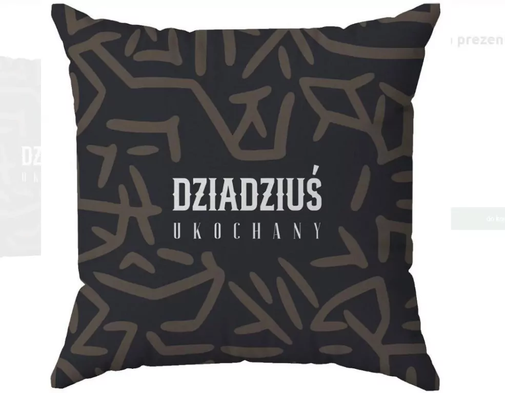 Poduszka Ukochany Dziadziuś 40x40cm - tantis.pl