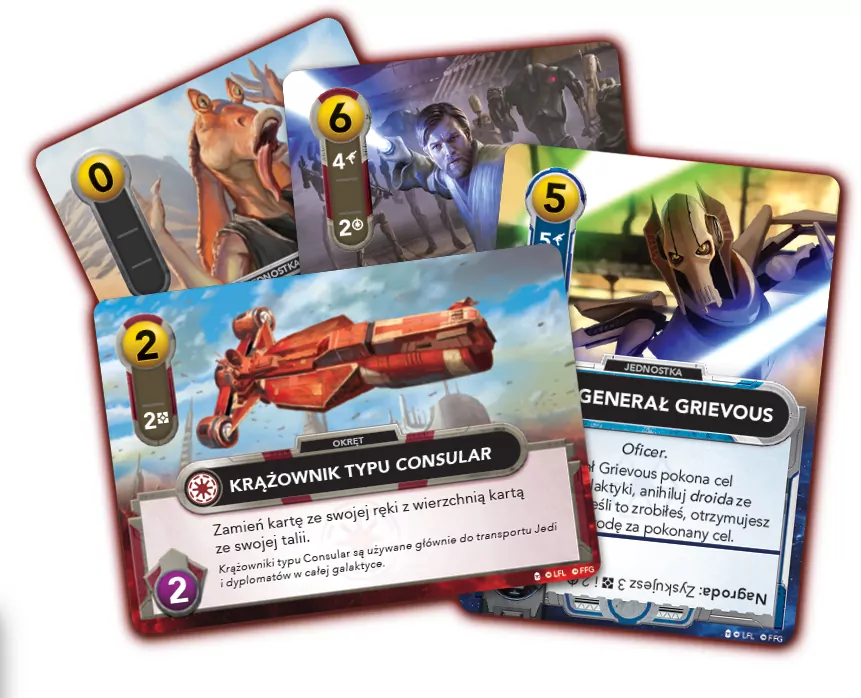 Star Wars: The Deckbuilding Game. Clone Wars REBEL - tantis.pl