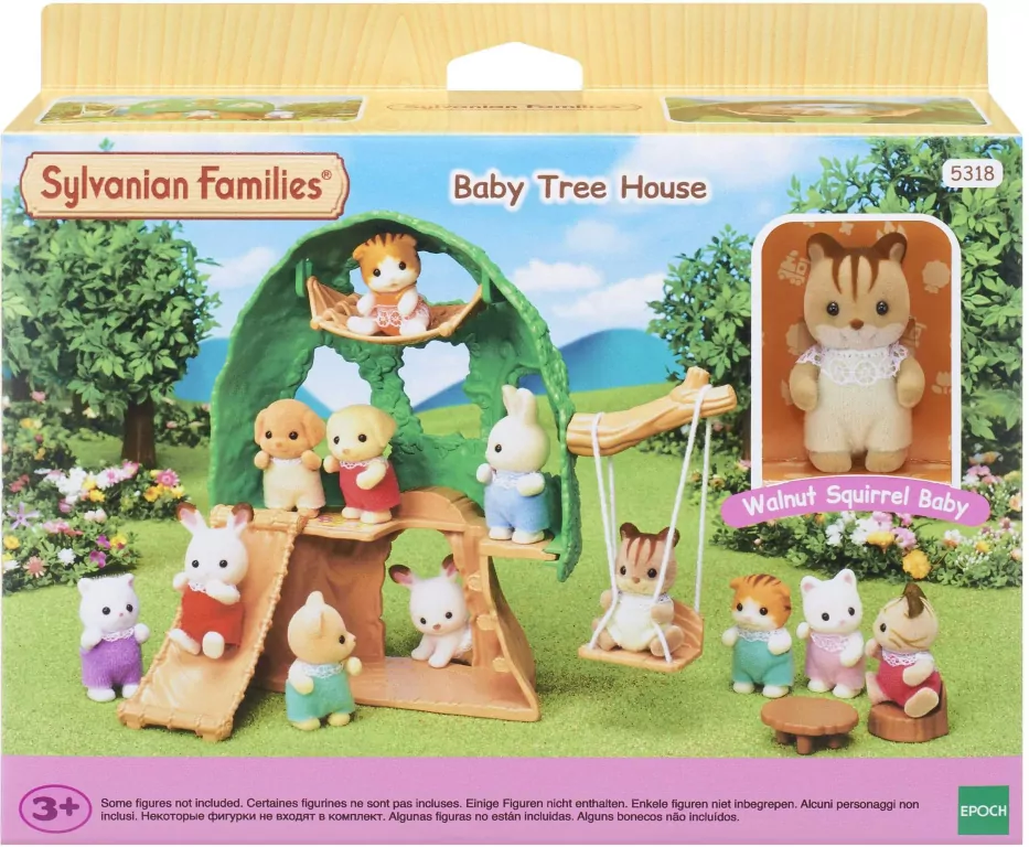 Przedszkolny domek na drzewie. Sylvanian Families - tantis.pl