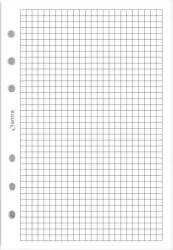 Wkład do organizera K kratka biała Antra