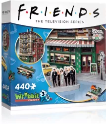 Puzzle 440 3D. Przyjaciele. Central Perk. Friends