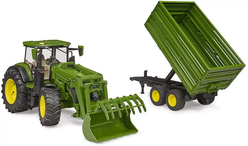 Traktor John Deere 7R 350 z ładowaczem czołowym - tantis.pl