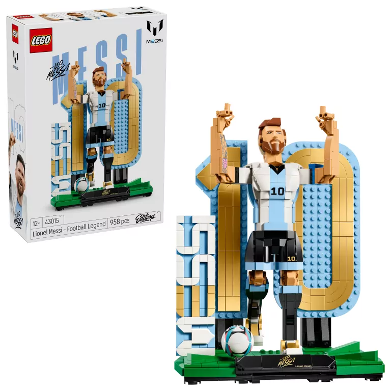 LEGO® Lionel Messi — piłkarska legenda 43015 - tantis.pl