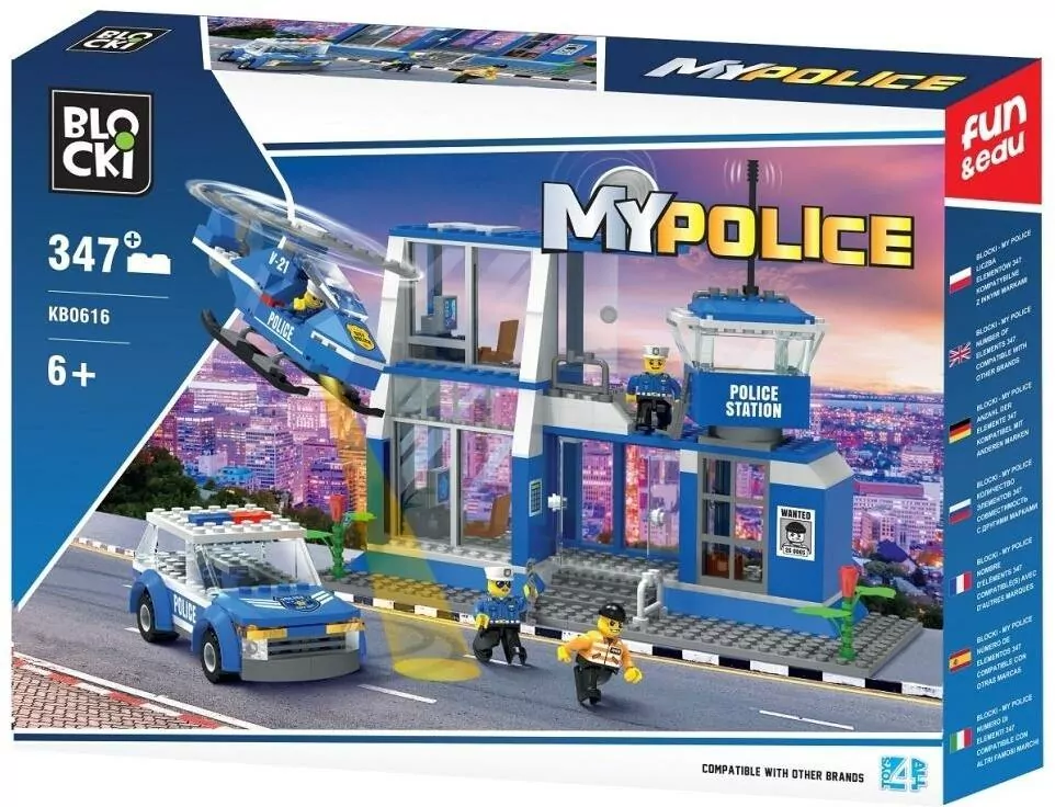Klocki Blocki. MyPolice. Duża komenda - tantis.pl
