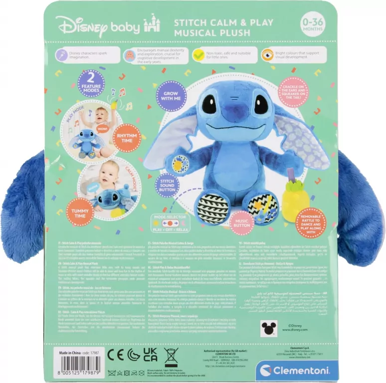 Disney. Baby Stitch interaktywny - tantis.pl