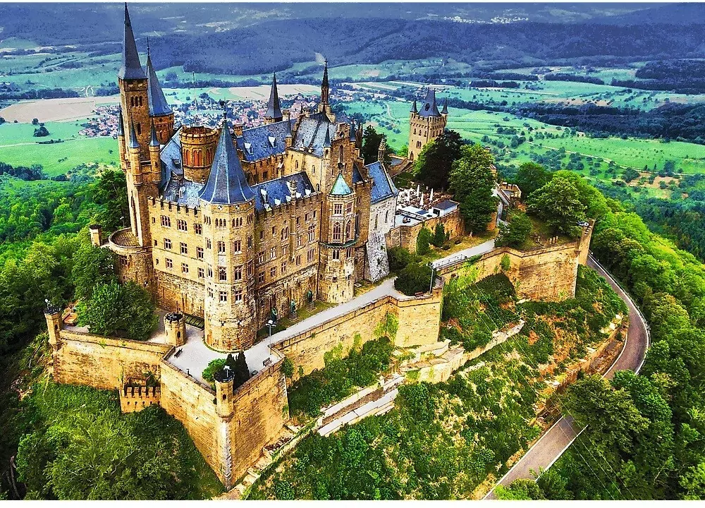 Puzzle 1000. Zamek Hohenzollern. Niemcy - tantis.pl