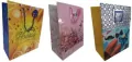 Torebka ozdobna matowa 30x40x17cm mix FRESH - tantis.pl
