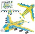 Klocki konstrukcyjne metalowe Samolot 1110el - tantis.pl