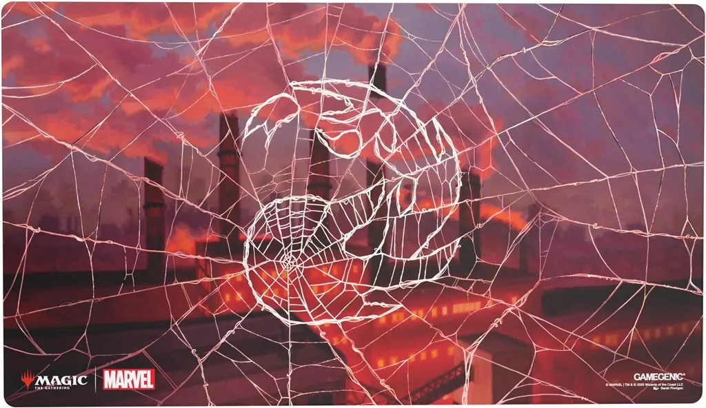 Gamegenic: Magic the Gathering - Marvel's Spider-Man - Shiny Playmat - Mountain - tantis.pl