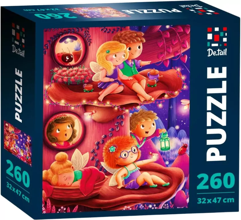 Puzzle 260 Leśne Miasteczko - tantis.pl
