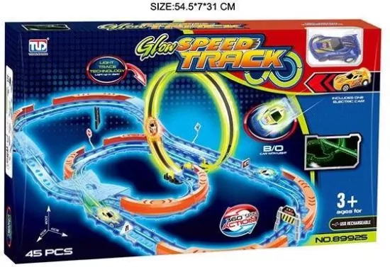 Tor z jednym autkiem