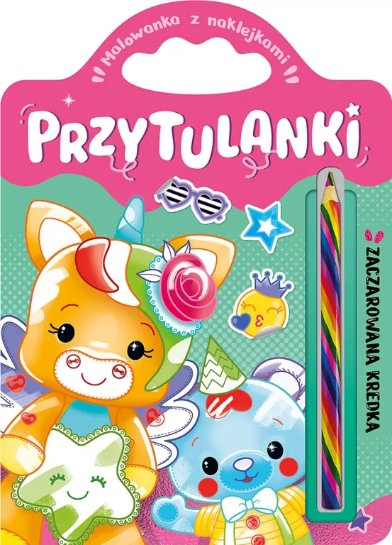 Malowanka z naklejkami Przytulanki - tantis.pl