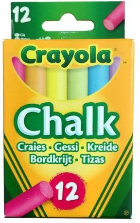 Kreda niepyląca kolorowa 12 kolorów - tantis.pl