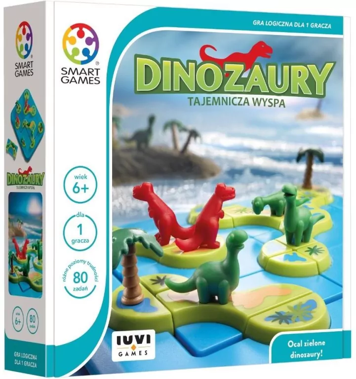 Dinozaury. Tajemnicza Wyspa. Smart Games - tantis.pl