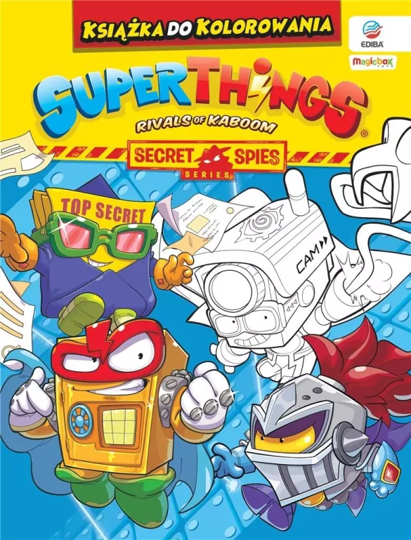 Super Things  Książka do kolorowania - tantis.pl