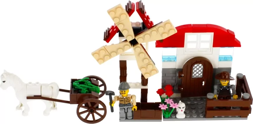 Klocki konstrukcyjne Alleblox Farma Homestead 183 elementów - tantis.pl