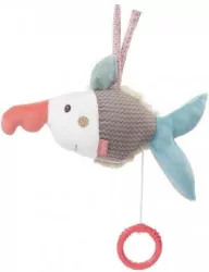 Maskotka z pozytywką Ryba Piła 24 cm