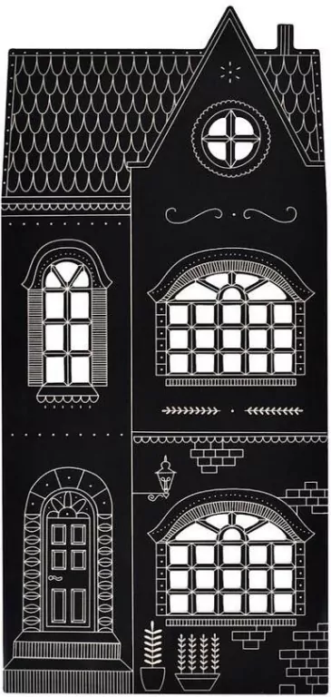 Duża drewniana tablica kredowa - tantis.pl