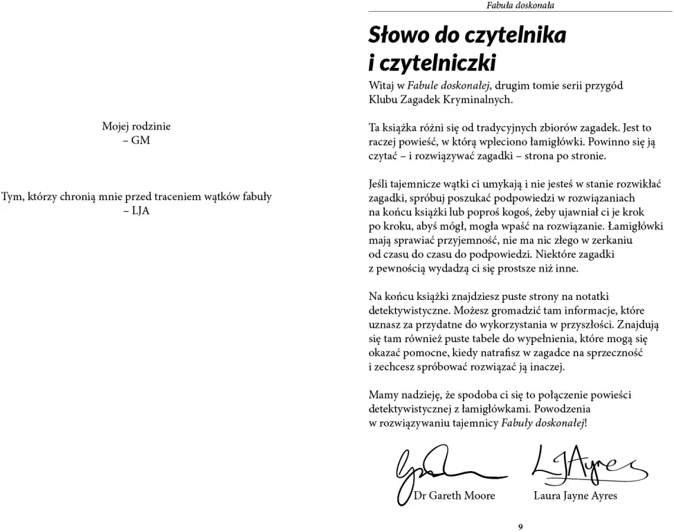Fabuła doskonała. Klub Zagadek Krymianalnych - tantis.pl