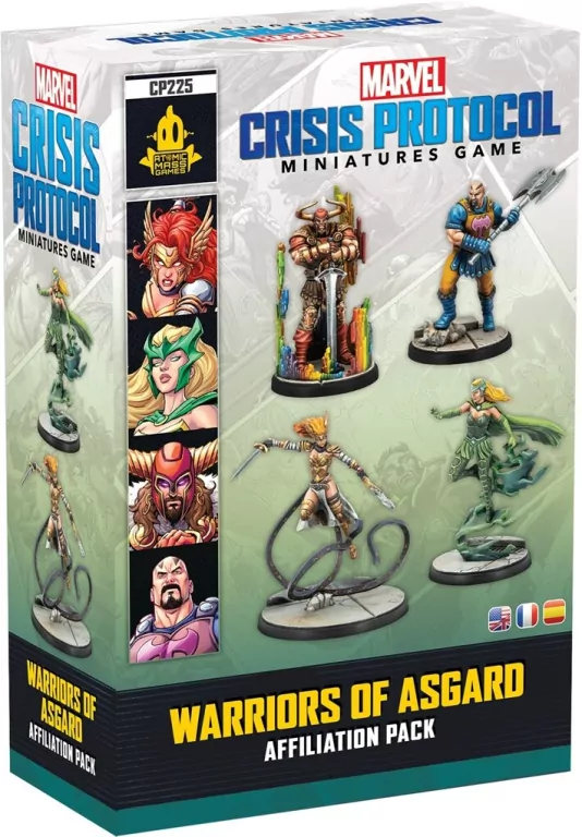 Marvel: Crisis Protocol - Warriors of Asgard - Affiliation Pack - tantis.pl