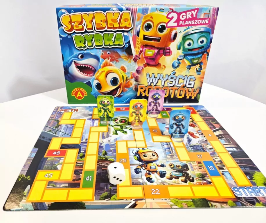 2w1. Szybka Rybka. Wyścig Robotów - tantis.pl