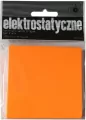Karteczki elektrostatyczne 75x75mm 100K. Pomarańczowe - tantis.pl