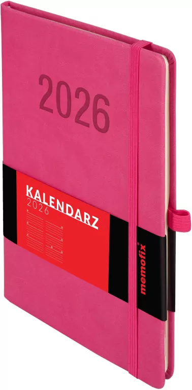 Kalendarz 2026 A5 Memofix TDW różowy - tantis.pl