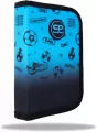 Coolpack, Piórnik jednoklapkowy bez wyposażenia Clipper - Game Over Gradient Blue (F076008) - tantis.pl