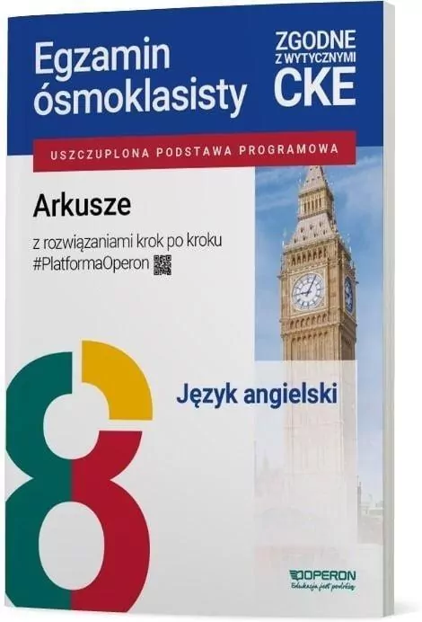 Egzamin ósmoklasisty SP 8 Język angielski Arkusze - tantis.pl