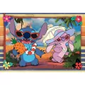 Puzzle 2 x 60 Super Color. Stitch - tantis.pl