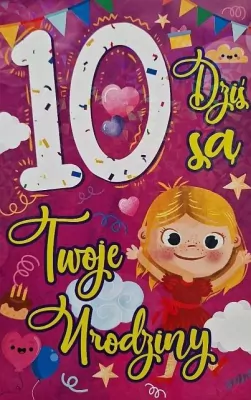 Karnet 10 Urodziny