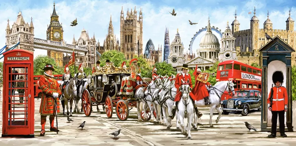 Castorland. Puzzle, Pride of London, 4000 elementów - tantis.pl