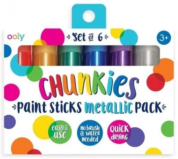 Farby w kredce. Chunkies Paint Sticks Metallic - tantis.pl