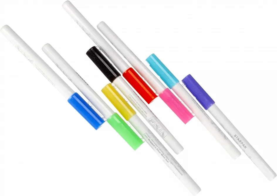 Starpak. Marker konturowy metaliczny 8 kolorów - tantis.pl
