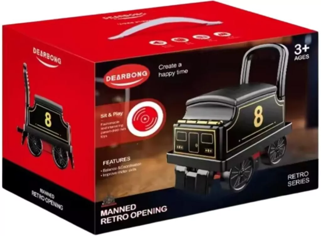 Chodzik-jeździk Wagonik lokomotywy retro - tantis.pl