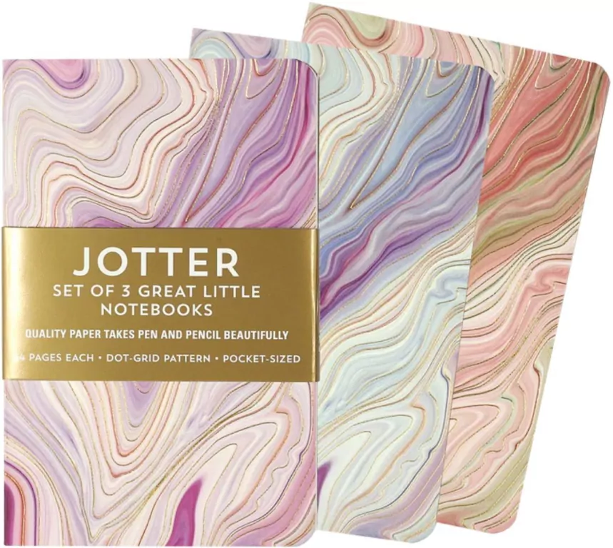 Notatniki Jotter Agat 9x14cm (3szt) - tantis.pl