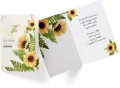 Karnet B6 PR-245 Imieniny słoneczniki - tantis.pl