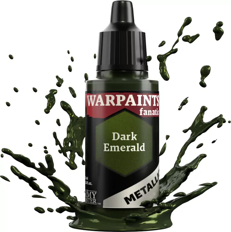 The Army Painter: Warpaints - Fanatic - Metallic - Dark Emerald - tantis.pl