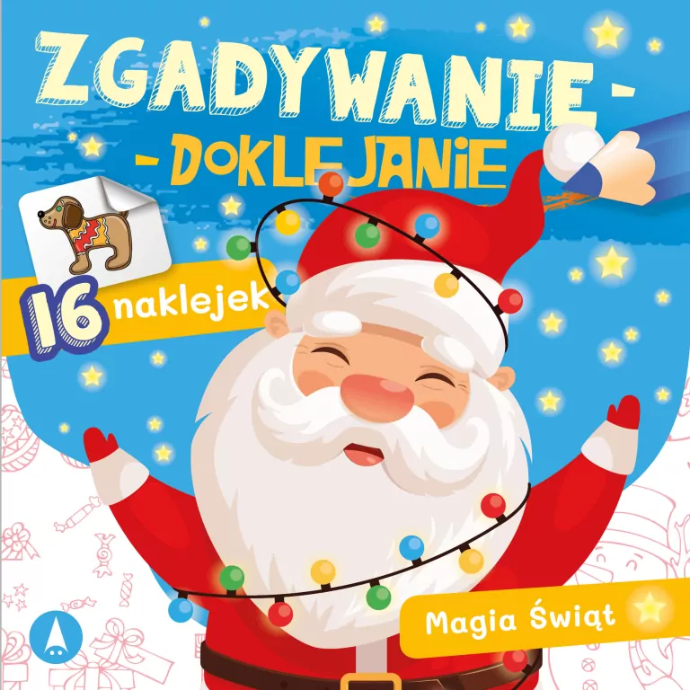 Zgadywanie-doklejanie. Magia świąt - tantis.pl