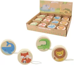 Jojo drewniane. Zwierzątka. Mix