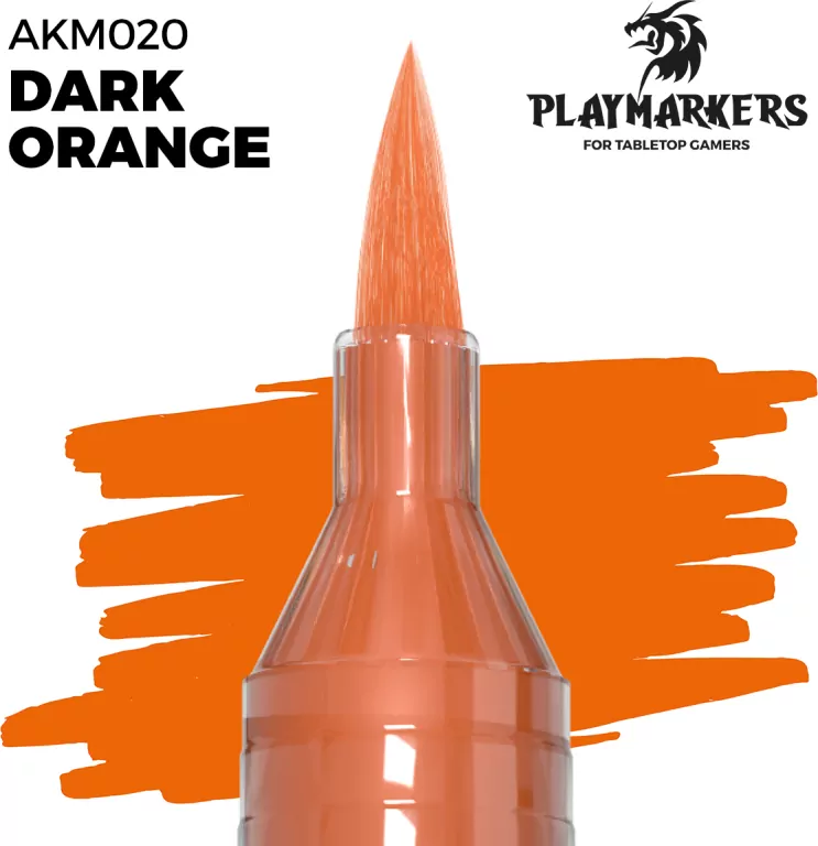 AK Interactive: Playmarkers - Dark Orange - tantis.pl