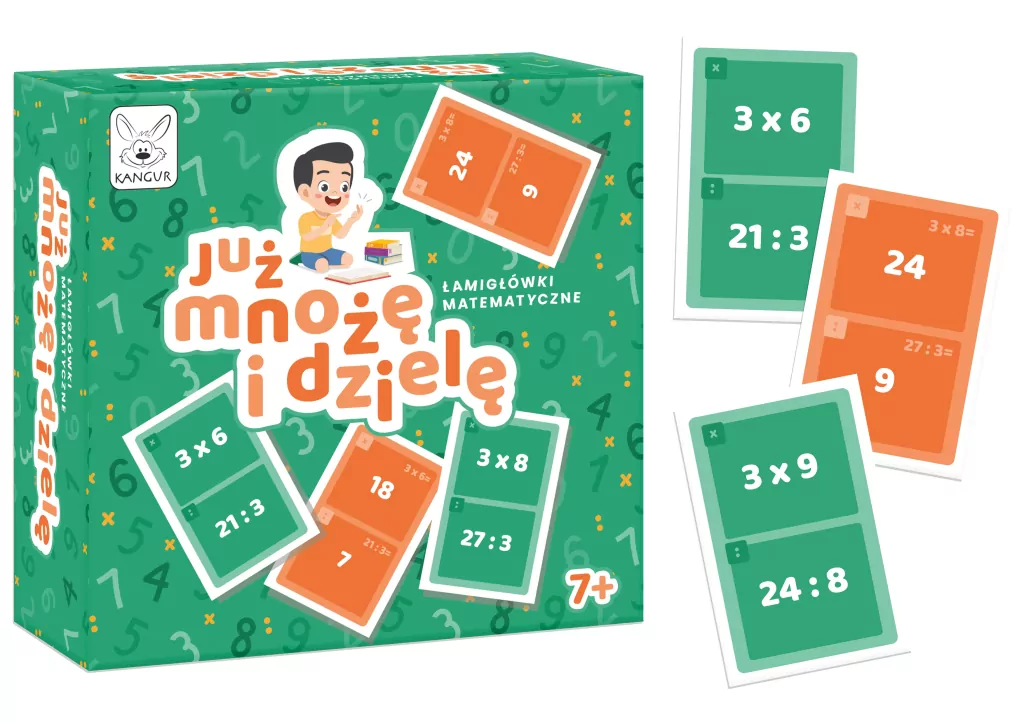 Już mnożę i dzielę. Łamigłówki matematyczne - tantis.pl