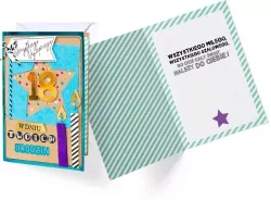 Karnet B6 FR-025 Urodziny 18