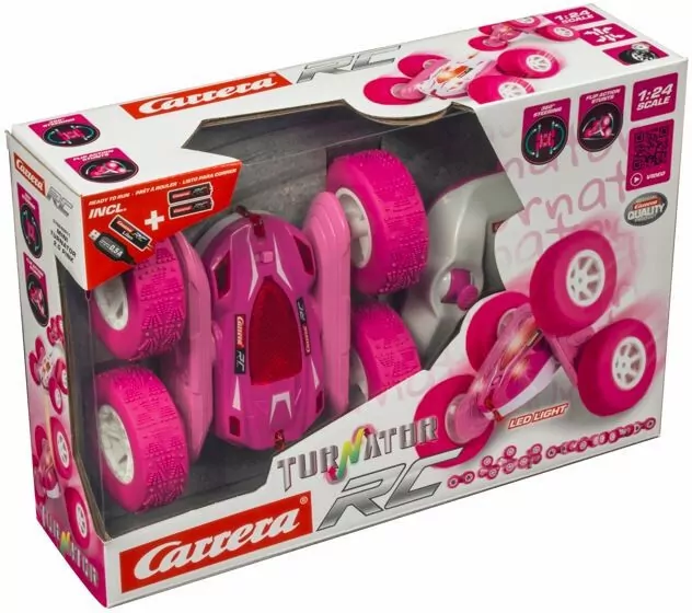 Carrera RC 2,4 GHz Mini Turnator Pink - tantis.pl