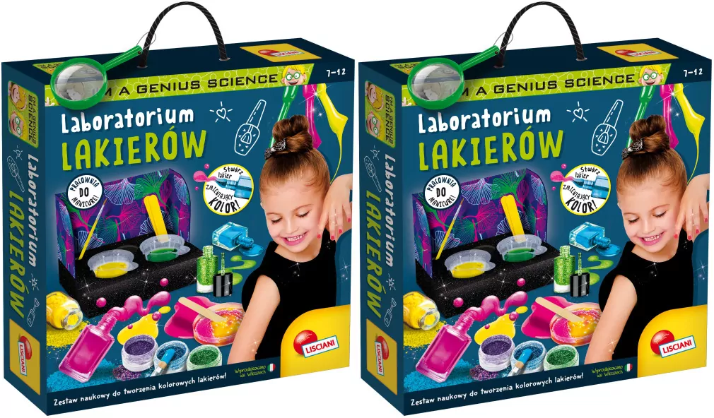 Multipak: Laboratorium lakierów. Mały Geniusz x2 - tantis.pl