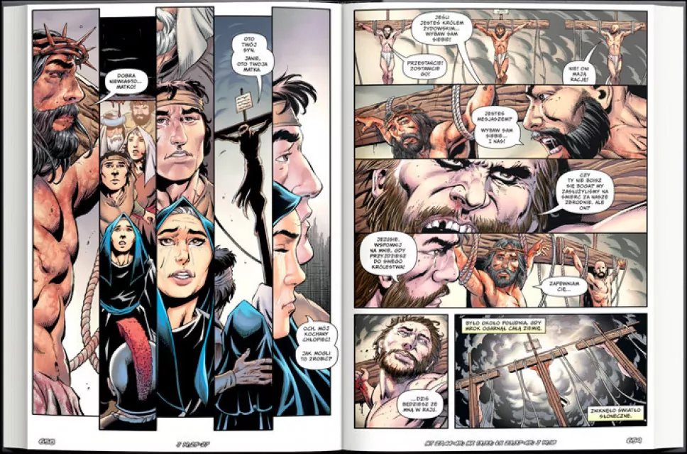 Biblia w komiksie. Boża historia od początku po wieczność - tantis.pl
