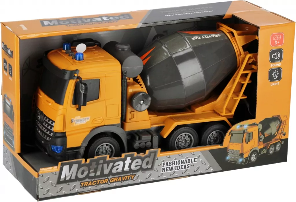 Auto ciężarowe na baterie Betoniarka Mega Creative 543865 - tantis.pl
