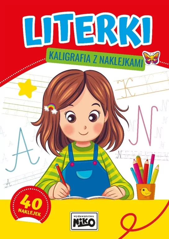 Literki - kaligrafia z naklejkami - tantis.pl