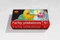 Farby plakatowe. 6 kolorów - tantis.pl