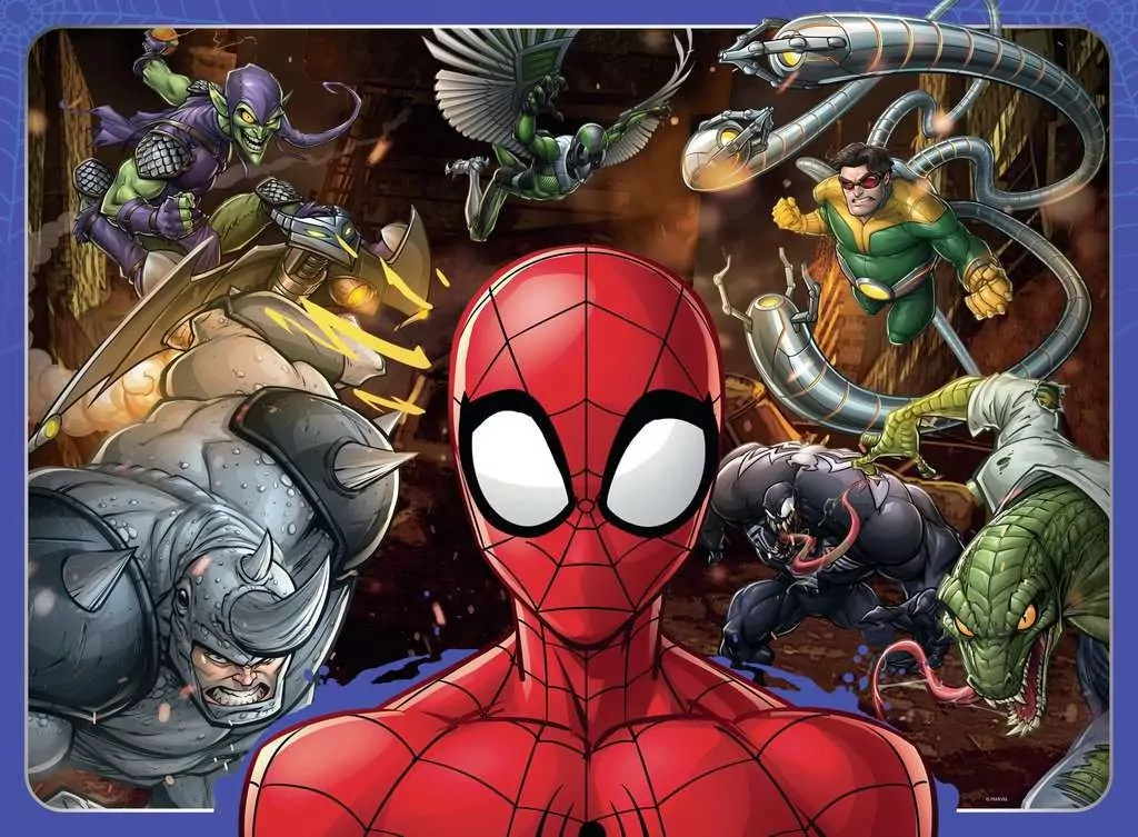 Puzzle XXL 100 Spiderman - tantis.pl